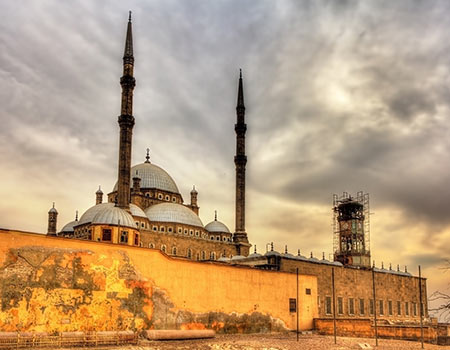 Mosque of Muhammad Ali Pasha in Cairo, Egypt